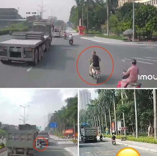 [VIDEO] Cam hành trình vụ varcham nghiêm trọng với xe tải ben sáng nay tại vườn hoa Phủ Lý khiến người đàn ông không qua khỏi