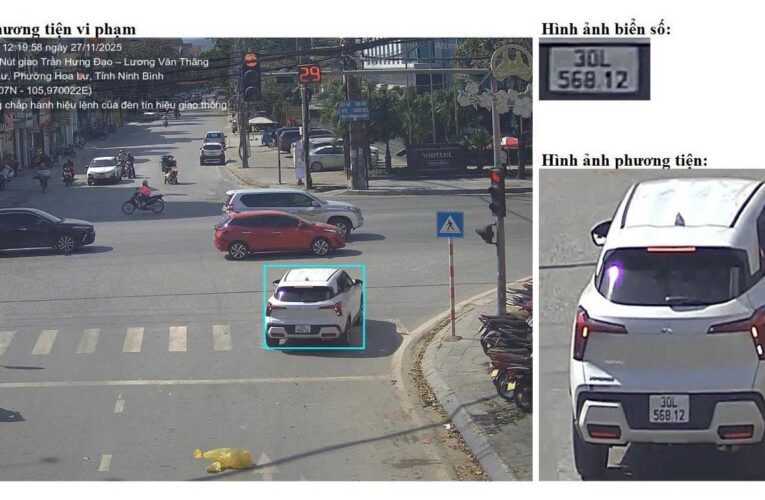 Danh sách các phương tiện dính phạt nguội tại Ninh Bình từ 24/11 đến 30/11