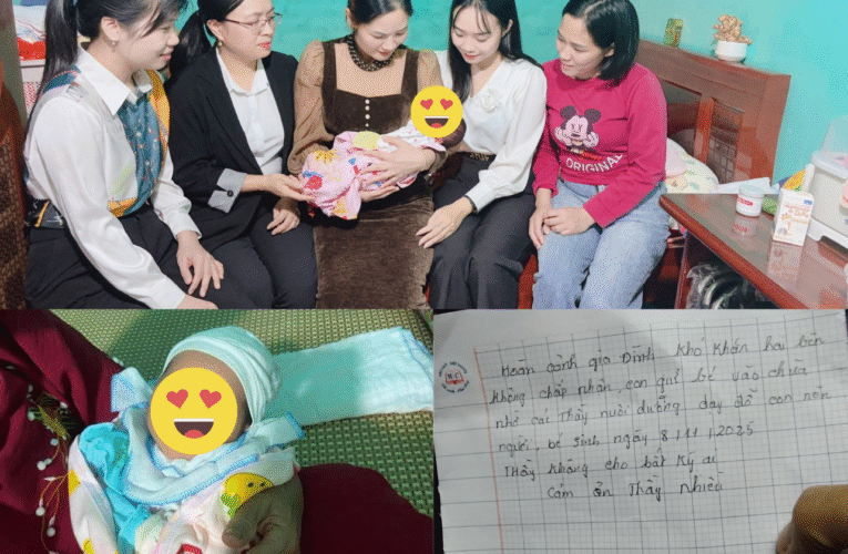 [VIDEO] Embe mấy ngày tuổi bị bỏ rơi ở Yên Mô