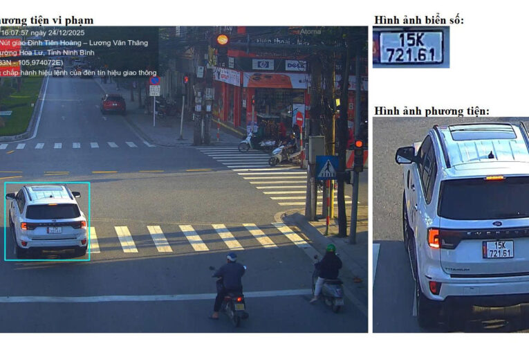 Danh sách các phương tiện dính phạt nguội từ 16/12 đến 24.12
